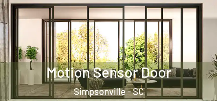  Motion Sensor Door Simpsonville - SC