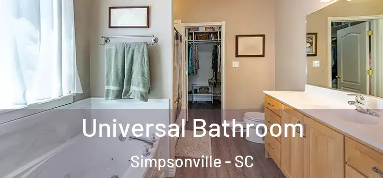  Universal Bathroom Simpsonville - SC