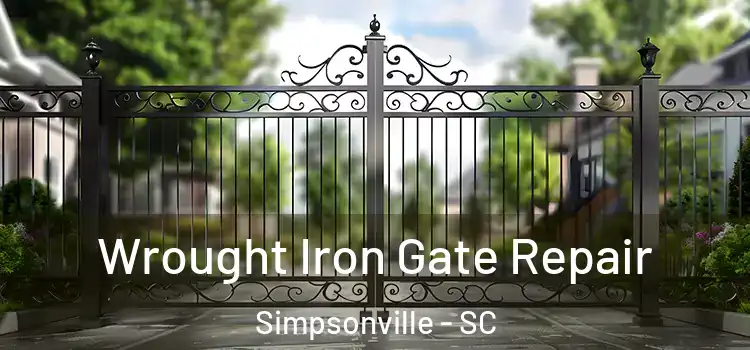  Wrought Iron Gate Repair Simpsonville - SC